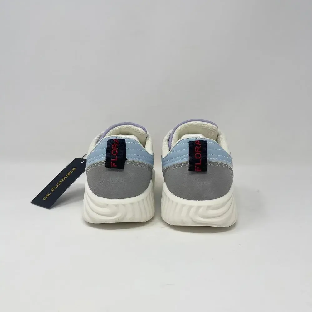 De Florance Cloudea Sneakers Beige‎ Blue Purple EU 35/Womens 4-4.5/Girls 3.5